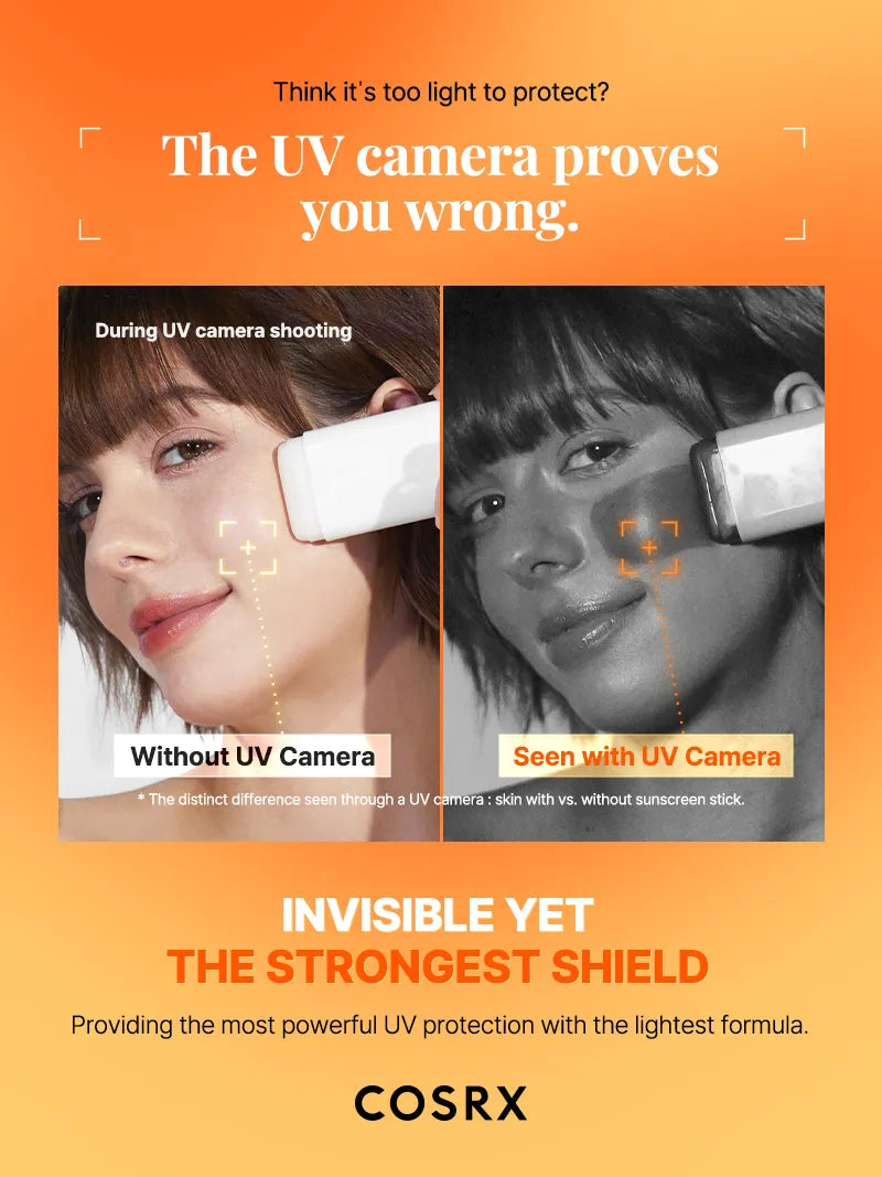 COSRX AIRY-LIGHT OIL CONTROL CLEAR SUNSCREEN STICK SPF 50 - Image 3